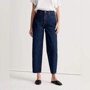 Madewell Balloon Jeans in Mapleside Wash